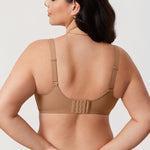 Women's Supportive Full Coverage Bra Hazelnut