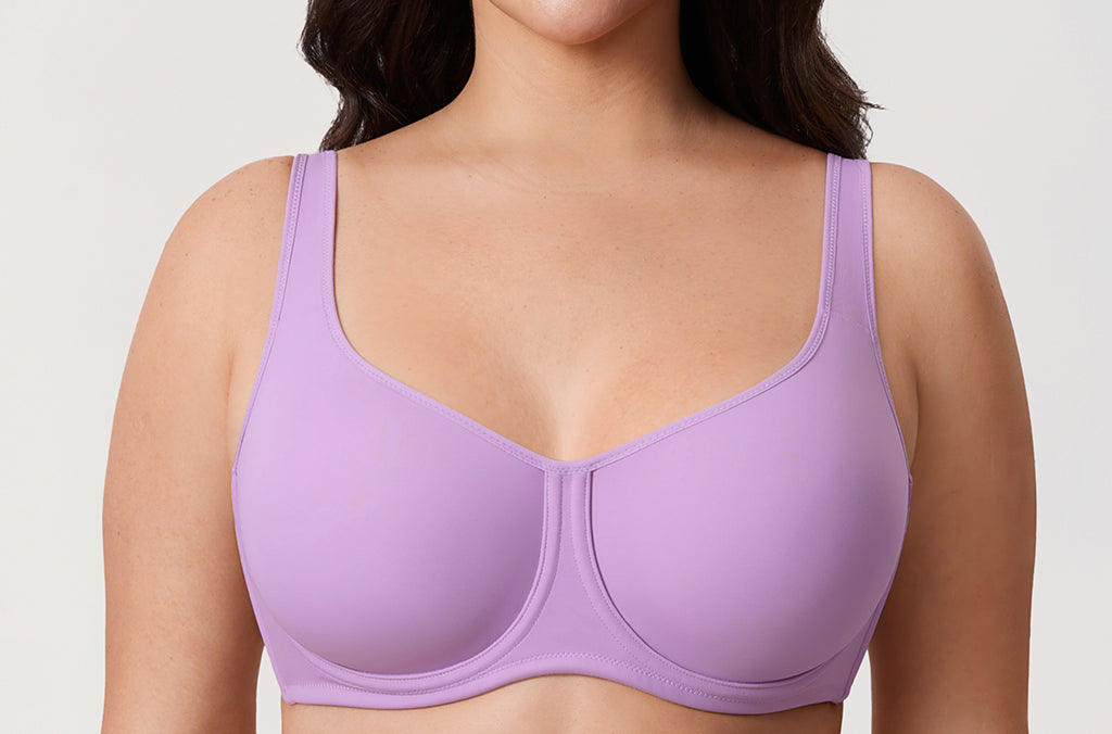 Women's Supportive Full Coverage Bra Gentle Rose