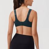 Women's High Impact Sports Bra Forest Dark Green