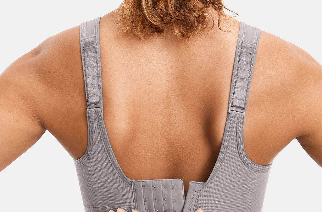 Women's High Impact Sports Bra Elephant Ash