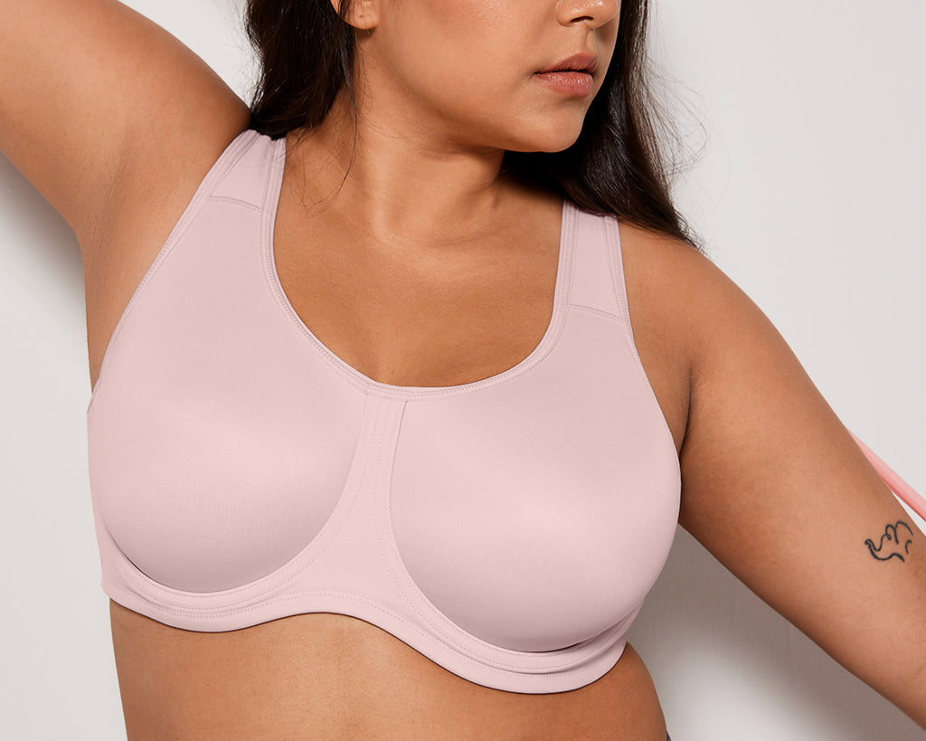 Women's High Impact Sports Bra Rosa Pink