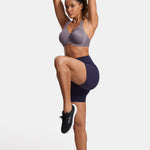 Women's Racerback Underwire Sport Bra Mist Grey