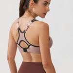 Women's Racerback Underwire Sport Bra Brick
