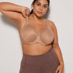 Women's Racerback Underwire Sport Bra Barely Buff