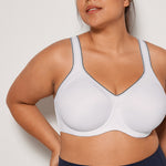 Women's Racerback Underwire Sport Bra White
