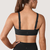 Women's Hugcurve Adjustable Square Workout Bra Royal Blues