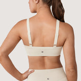 Women's Hugcurve Adjustable Square Workout Bra Black