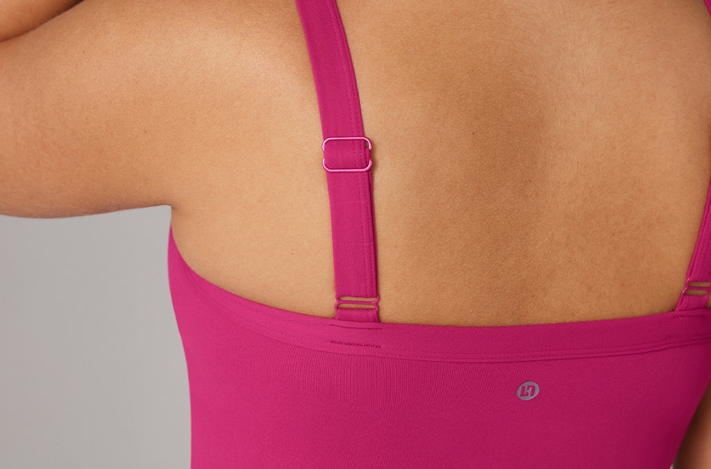 Women's Hugcurve Adjustable Longline Workout Bra Stardust