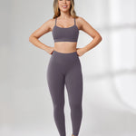 Women's Hugcurve No Front Seam Leggings 25" Black