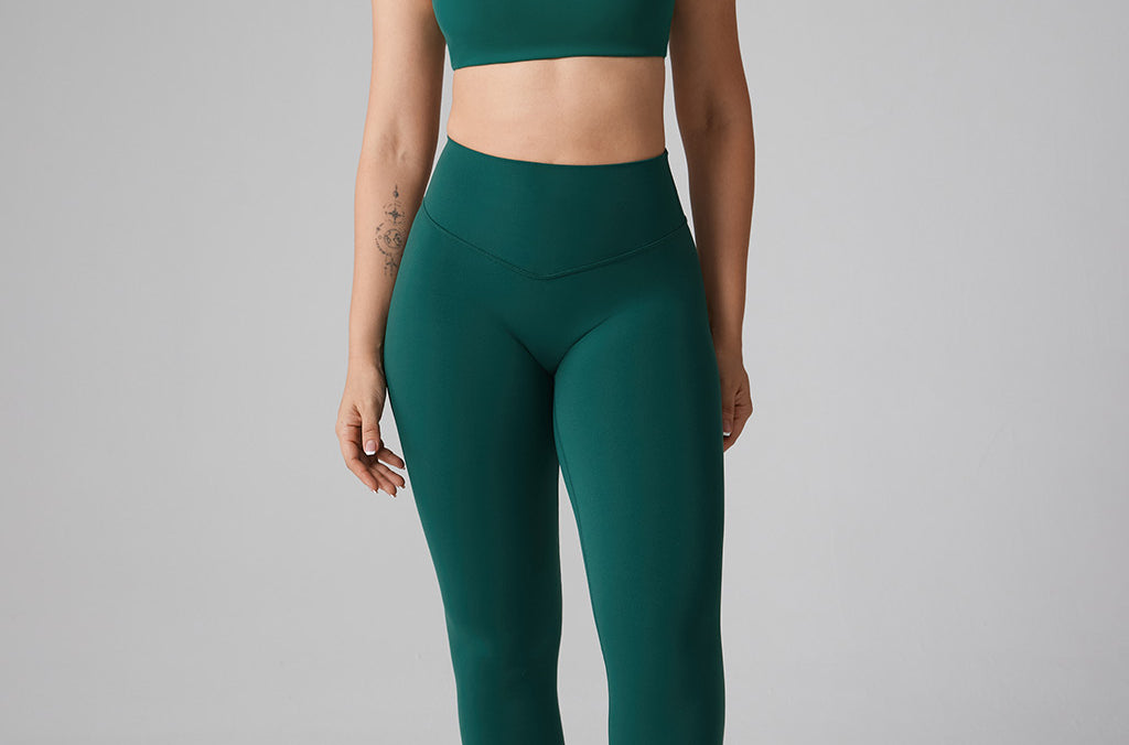 Women's Hugcurve No Front Seam Leggings 25" Concrete