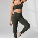 Women's Hugcurve No Front Seam Leggings 25" Graphite Grey