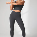 Women's Hugcurve No Front Seam Leggings 25" Black