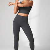 Women's Hugcurve No Front Seam Leggings 25" Black