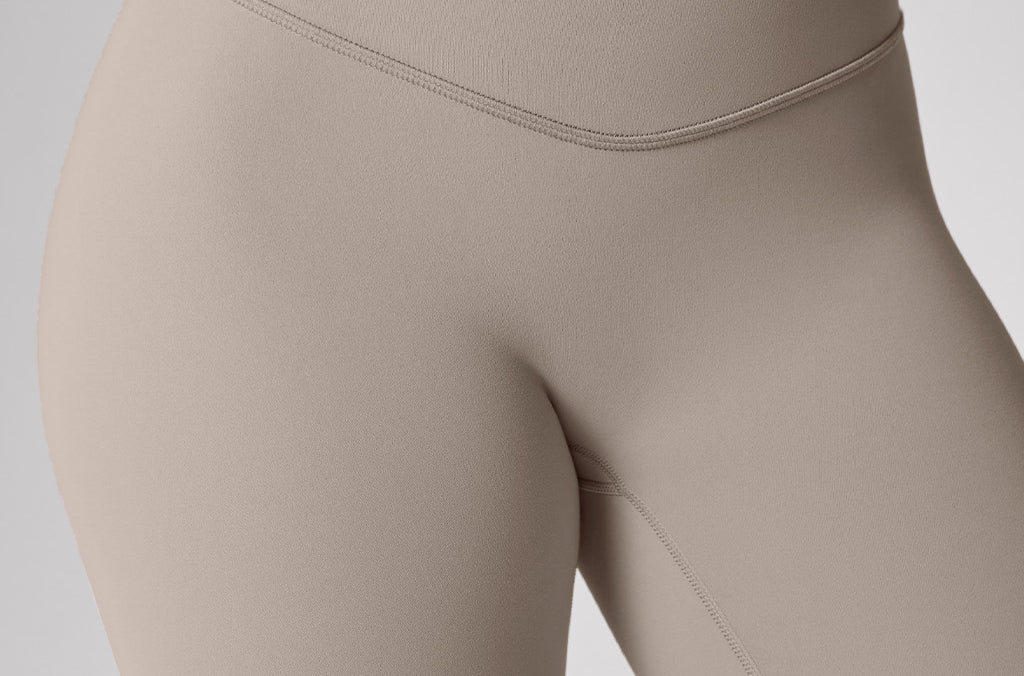 Women's Hugcurve No Front Seam Leggings 25" Smoked Green