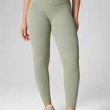 Women's Hugcurve No Front Seam Leggings 25" Dark Plum