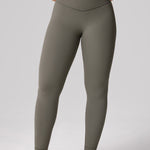 Women's Hugcurve No Front Seam Leggings 25" Concrete