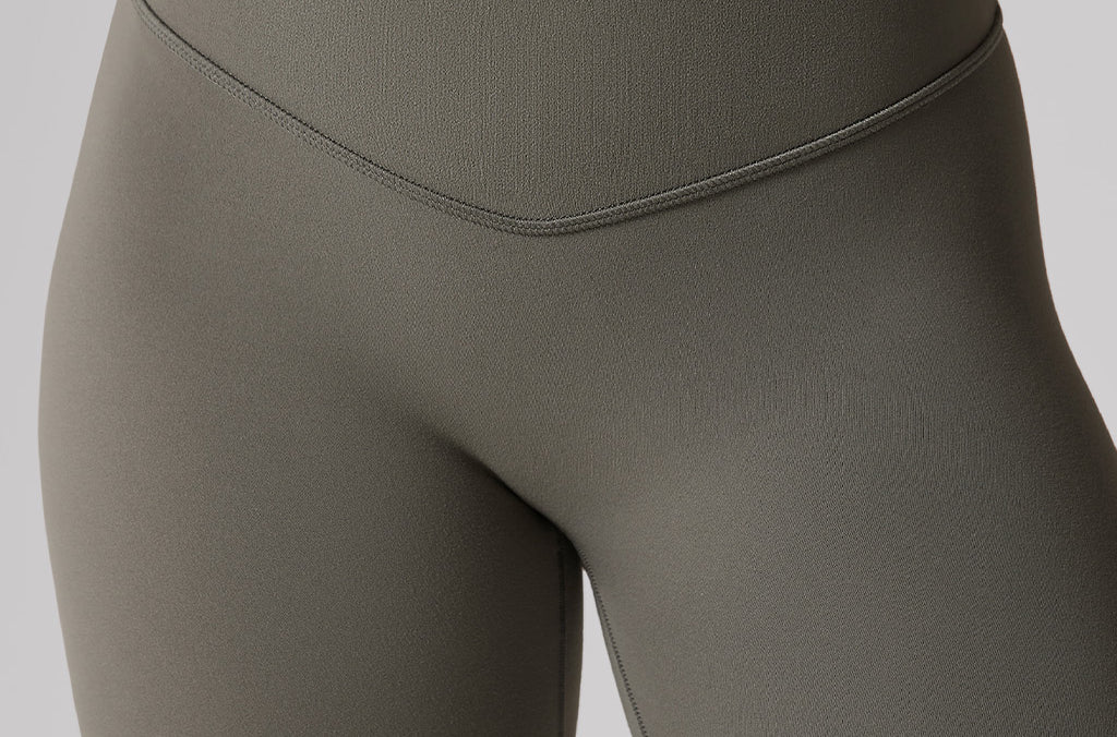 Women's Hugcurve No Front Seam Leggings 25" Concrete