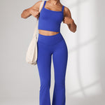 Women's Hugcurve No Front Seam Flare Leggings 31'' Black