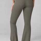 Women's Hugcurve No Front Seam Flare Leggings 31'' Twilight Blue