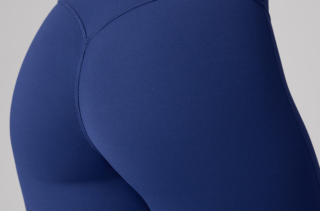 Women's Hugcurve Hidden Scrunch Butt Leggings 25" - No Front Seam Nightfall Blue