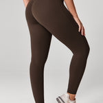 Women's Hugcurve Hidden Scrunch Butt Leggings 25" - No Front Seam Black