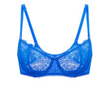 Women's Lace Balconette Underwire Bra Sky Blue