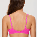 Women's Lace Balconette Underwire Bra Bright Fuchsia