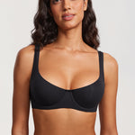 Women's Underwire Balconette Bra Black