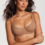 Women's Underwire Balconette Bra Black