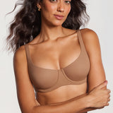 Women's Underwire Balconette Bra Black