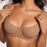 Women's Underwire Balconette Bra Black