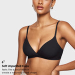 Women's Crossover Bralette Black