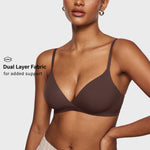 Women's Crossover Bralette Hazelnut