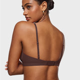 Women's Crossover Bralette Hazelnut