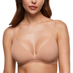 Women's Crossover Bralette Hazelnut