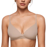 Women's Crossover Bralette Rose Gray