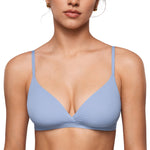 Women's Crossover Bralette Moonlight Blue