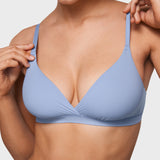 Women's Crossover Bralette Moonlight Blue