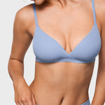 Women's Crossover Bralette Moonlight Blue