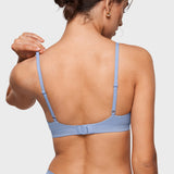 Women's Crossover Bralette Moonlight Blue