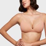Women's Crossover Bralette Grapefruit Orange
