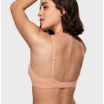 Women's Crossover Bralette Grapefruit Orange