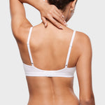Women's Crossover Bralette Snow White