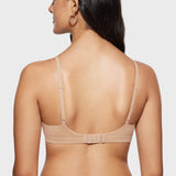Women's Crossover Bralette Warm Beige