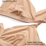 Women's Crossover Bralette Hazelnut