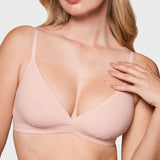 Women's Crossover Bralette Gentle Rose