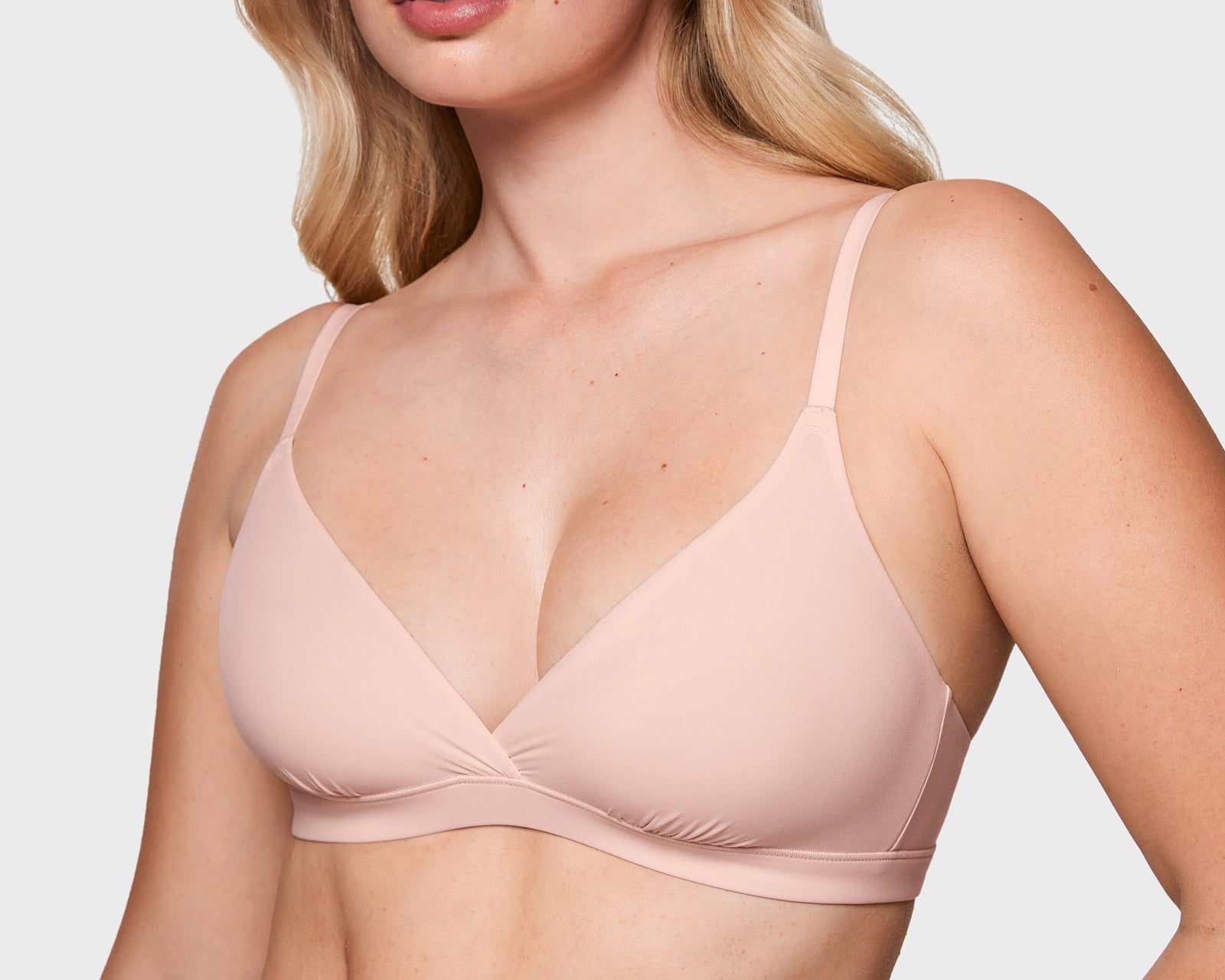 Women's Crossover Bralette Gentle Rose