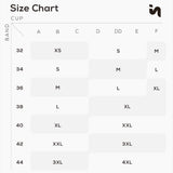 Women's Crossover Bralette Snow White