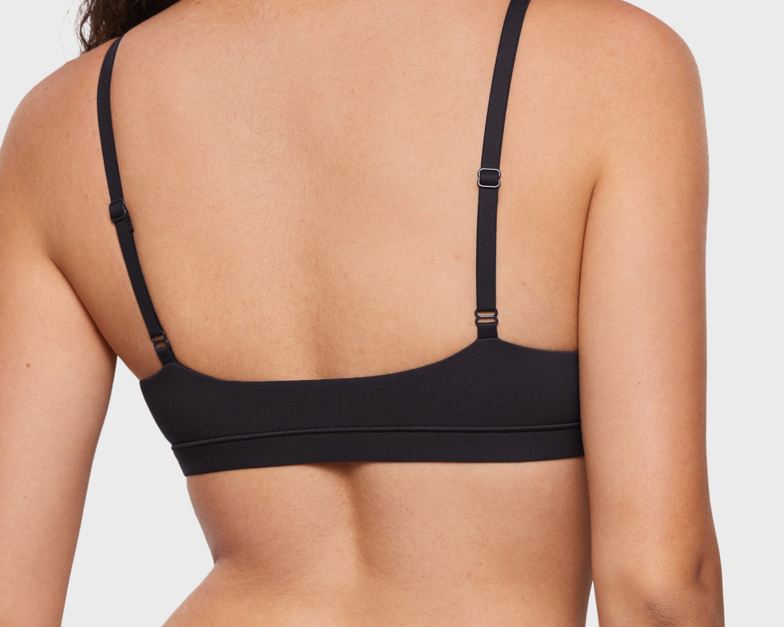 Women's Inbarely® Soft Deep V Triangle Bralette Black