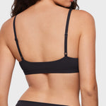 Women's Inbarely® Soft Deep V Triangle Bralette Black